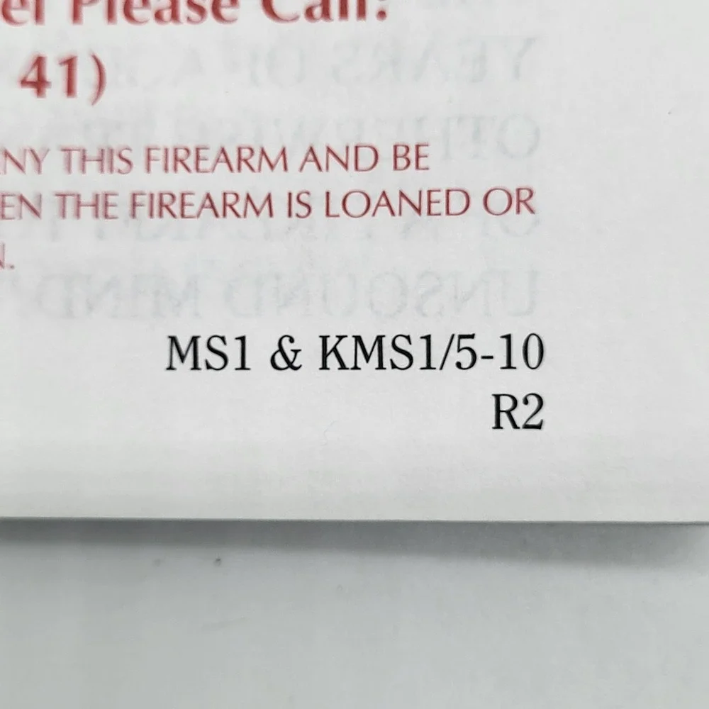 Ruger Instruction Manual For A Ruger Mini-14 Ranch & Mini Thirty Rifles - Picture 3 of 6